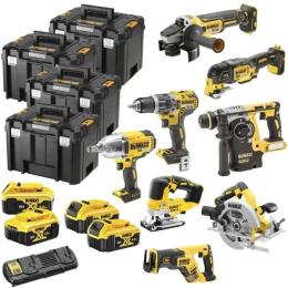 Набір з восьми інструментів акумуляторних DeWALT DCK865P4T