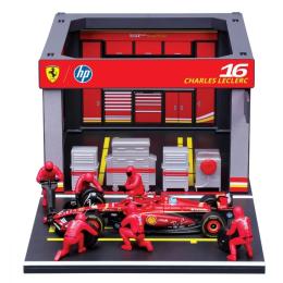 Ігровий набір Bburago PIT PASS FERRARI SF-24 18-36862 #16