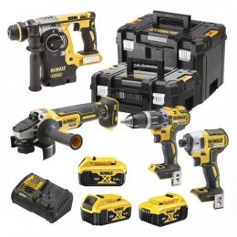 Набір з чотирьох інструментів безщіткових DeWALT DCK422P3T