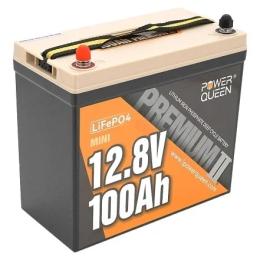 Акумулятор для ДБЖ Viatec Power Queen LiFePO4 12.8V 100Ah Mini 1280Wh