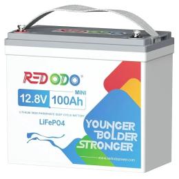 Акумулятор для ДБЖ Redodo LiFePO4 12.8V 100Ah Mini 1280Wh