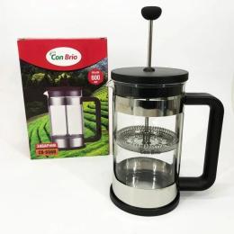 Чайник заварювальний Con Brio CB-6560 Black Transparent 600 мл