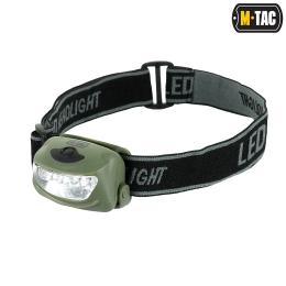 Ліхтар налобний M-Tac 60067001 4+1 LED