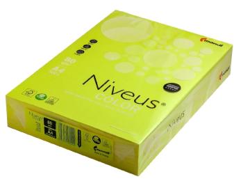 Папір Mondi Niveus COLOR NEON A4, 80g, 500sh Yellow (A4.80.NVN.NEOGB.500)