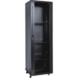 Шафа напольна Kingda 22U 19 600x600 RAL9004 (KD-002-6622)