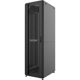 Шафа напольна Mirsan GTS 19 22U 600x1000, RAL 9005 (MR.GTS22U61DE.01)