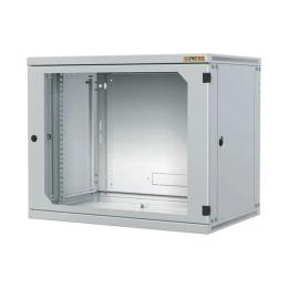 Шафа настінна Conteg 12U 600x600 removable side panels RAL7035 (RUN-12-60/60)