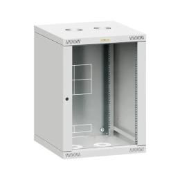 Шафа настінна Conteg 6U 19 глибина 450мм, RAL7035 (RQN-06-60/45)