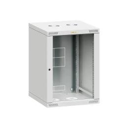 Шафа настінна Conteg 9U 19 глибина 450мм, RAL7035 (RQN-09-60/45)