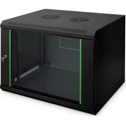 Шафа настінна Digitus Wall Mounting Dynamic Basic 19 7U 600x600, RAL 9005 (DN-1907U-6/6-EC-SW)
