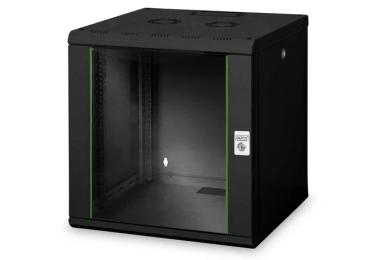 Шафа настінна Digitus Wall Mounting Unique 19 12U 600x600, RAL 9005 (DN-1912U-6/6-SW)