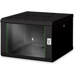 Шафа настінна Digitus Wall Mounting Unique 19 7U 600x600, RAL 9005 (DN-1907U-6/6-SW)