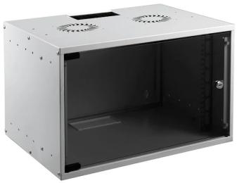 Шафа настінна Mirsan SOHO 7U 19 535x300, RAL 7035 (MR.SOH07U30DE.02)