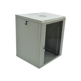Шафа 15U 600х600х773 мм акрилове скло сіра