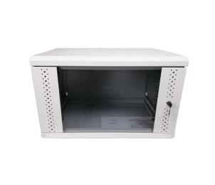 Шафа EServer 6U 600х500х370 скло, сіра
