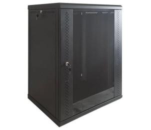 Серверна шафа 15U, EServer 600х500х773 (Ш*Г*В), скло (ES-Е1550B)