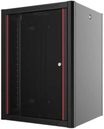 Шафа MIRSAN 19, 20U, WTN, 600x600 мм, максимально 100 кг, чорна