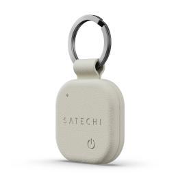 Пошуковий брелок Satechi Vegan-Leather FindAll Keychain with Apple FindMy Sand (ST-LKCFW)
