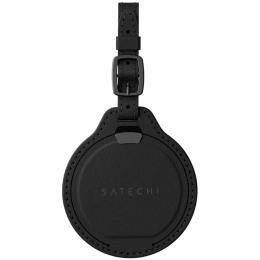 Пошуковий брелок Satechi Vegan-Leather FindAll Luggage Tag with Apple FindMy Black (ST-LFALTK)