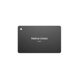 Пошуковий брелок Native Union Find It з Apple FindMy (FINDIT-CARD-BLK)