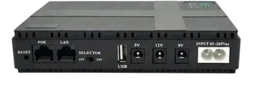 Джерело безперебійного живлення для роутера Voltronic DC1018P 18W (ML-DC1018P) Black