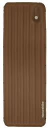 Надувний матрац Naturehike CNK2450WS035, 198х68х9.5 см Brown із вбудованою помпою для надування
