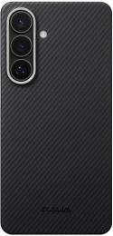 Чохол-накладка Pitaka Edge Case для Samsung Galaxy S26 Black Grаy Twill (KS2601)