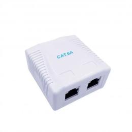 Розетка Cablexpert (NCAC-2F6A-01) White