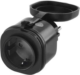 Розетка Emos WIFI P5534 GoSmart, ZiGBee 3.0, IP44 Black (P5534)
