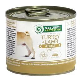 Консерви для собак Natures Protection Adult Light Turkey &amp; Lamb 200 г (KIK24519)