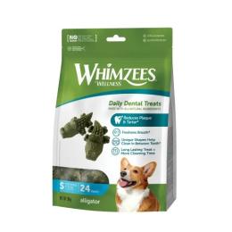 Ласощі Whimzees Alligator S 24 шт (WHZ322EU)