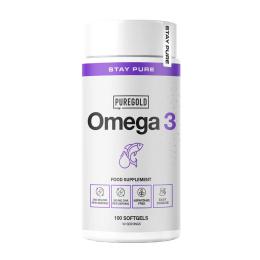 Рибячий жир Pure Gold Omega 3 - 100 caps (2023-10-6570)