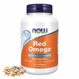 Добавка Now Foods Red Omega - 90 sgels (2022-10-0059)