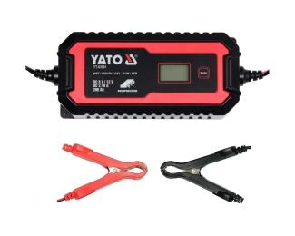 Зарядний пристрій для акумулятора автомобіля YATO YT-83001