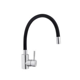 Кухонний змішувач Kroner Klassisch-ESG035BLK Black Silver (CV024353)