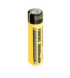 Акумулятор LiitoKala Lii-36S+ 3600mAh 18650 Li-Ion Black Yellow