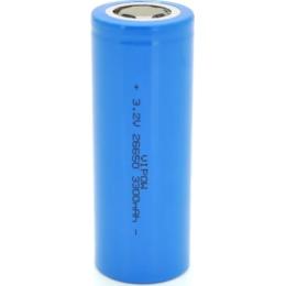 Акумулятор Vipow LiFePO4 26650 3.2V 3300mAh FlatTop Blue (IFR26650-3300mAhFT/31075)