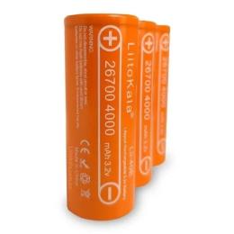 Акумулятор LiitoKala Lii-40E 4000mah 26700 Lifepo4 Orange 1 шт