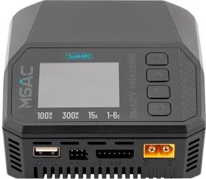 Зарядний пристрій для квадрокоптера PowerPlant M6AC AC 100W, DC 300W