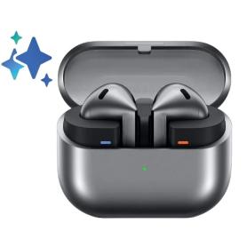 Бездротові навушники Samsung Galaxy Buds3 Silver (SM-R530NZAA) (Уцінений)
