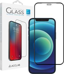 Захисне скло Acclab Full Glue ESD для Apple Iphone 12 Pro Max Black