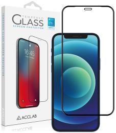 Захисне скло Acclab Full Glue ESD для Apple Iphone 12/12 Pro Black