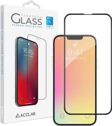 Захисне скло Acclab Full Glue ESD для Apple iPhone 13/13 Pro/14/16e/17e Black