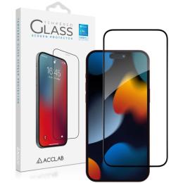 Захисне скло Acclab Full Glue ESD для Apple iPhone 15 Pro Max Black