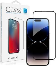 Захисне скло Acclab Full Glue для Apple iPhone 14 Pro Black