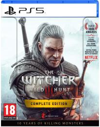 Гра для PS5 Sony The Witcher 3: Wild Hunt Complete Edition + 10th Anniversary Steelbook