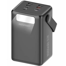 Зовнішній портативний акумулятор Amaya APB-80 80000 mAh Black 22.5W