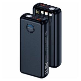 Зовнішній портативний акумулятор Amaya F239L 20000 mAh Black 22.5W