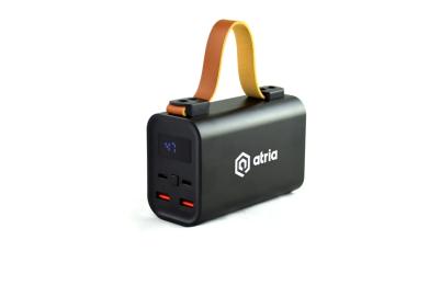 Зовнішній портативний акумулятор ATRIA WPD-130 30000mAh Black (D3737261)