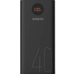 Зовнішній портативний акумулятор Romoss PEA40 40000mAh 22.5W Black (PEA40-152-2111H)